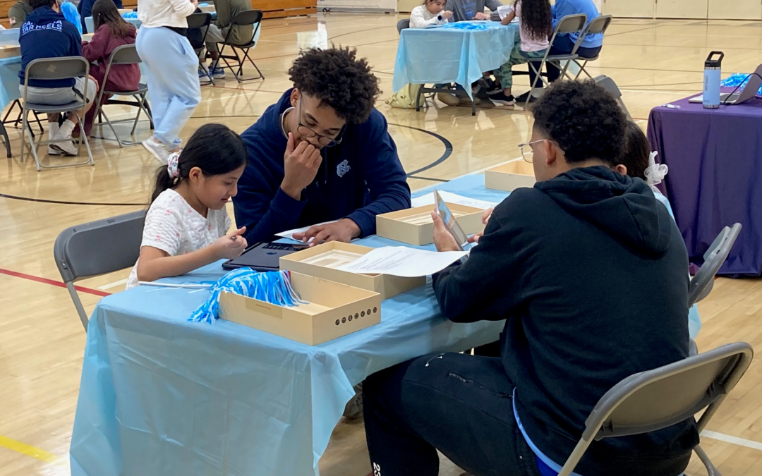 UNC Men’s Basketball Collaborates With Hargraves Students to Design Warm-Up Shirts