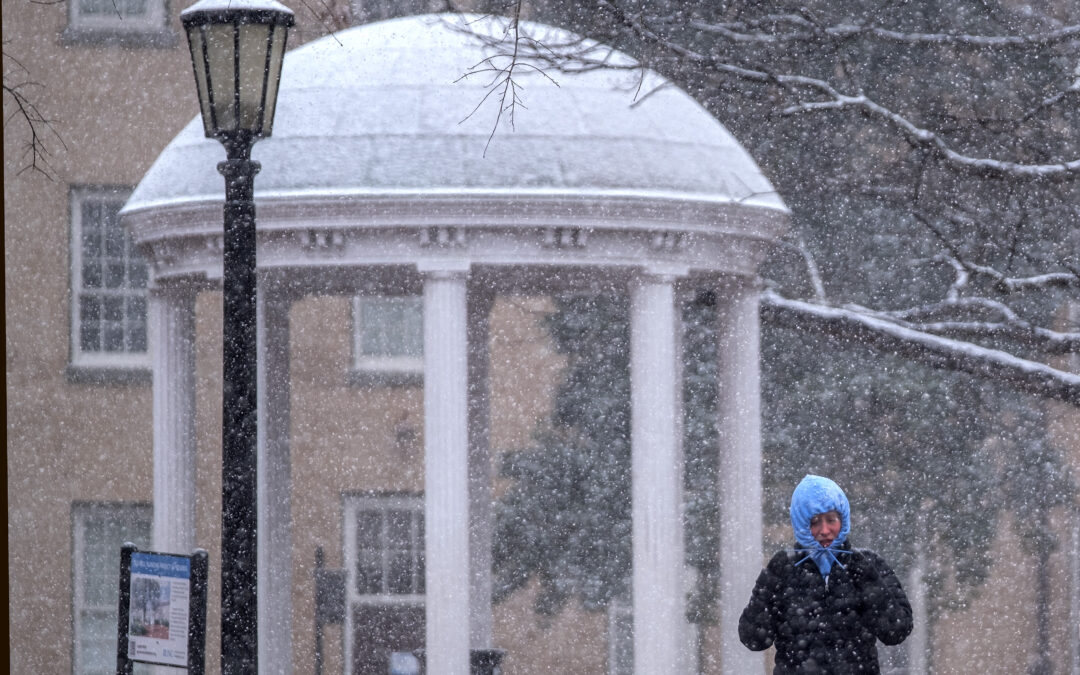 UNC to Moves to Condition 2, Cancels Monday Classes Ahead of Winter Storm Fern