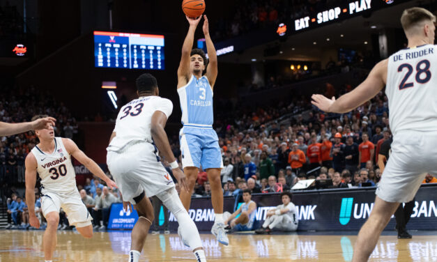 UNC Men’s Basketball Erases 16-Point Deficit, Upsets No. 14 Virginia in Charlottesville