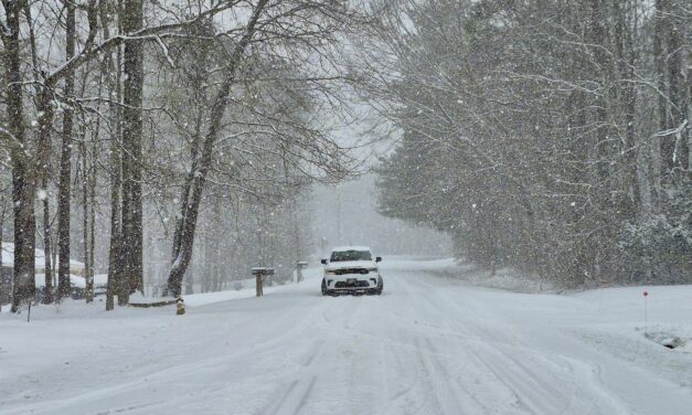 Orange County Sheriff’s Office: Early Road Conditions Poor on Sunday Following Snow Storm
