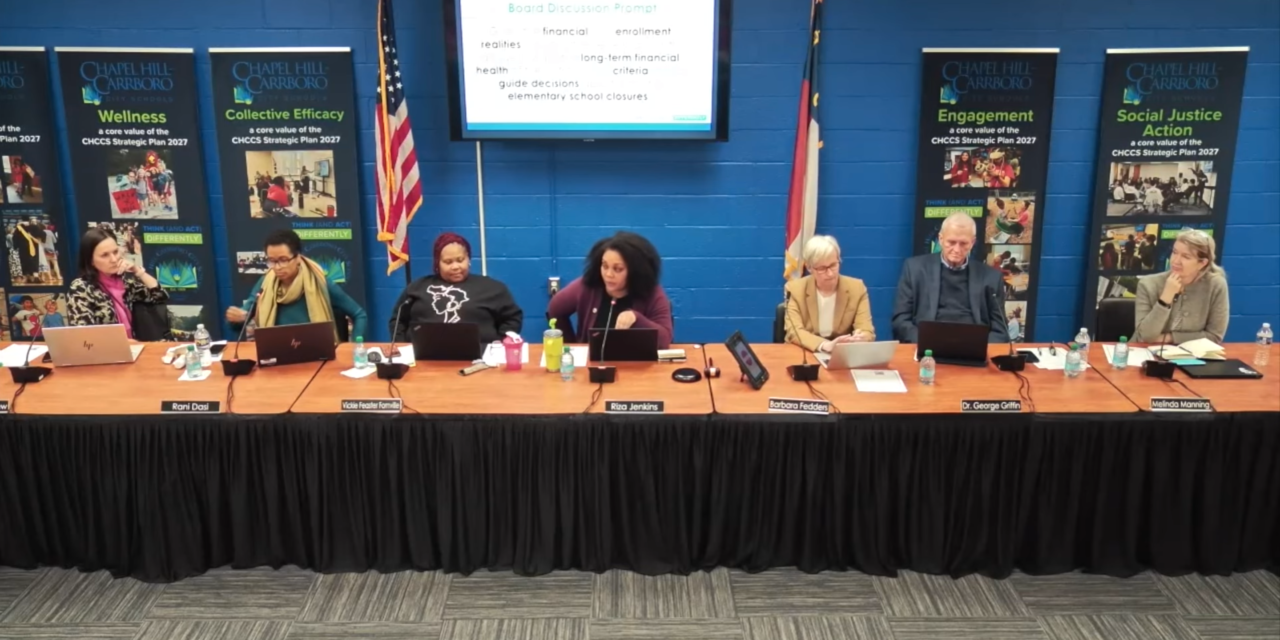 CHCCS Board of Education Weighs Closing 2 Elementary Schools Amid Enrollment, Funding Declines