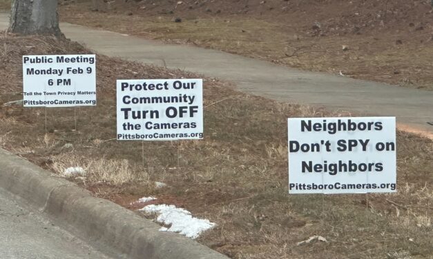’24/7 Surveillance’: Residents Voice Privacy Concerns for Pittsboro’s Flock License-Plate Cameras