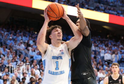 Contributions from Kyan Evans, Zayden High Key in UNC Men’s Basketball’s Win vs. Virginia Tech