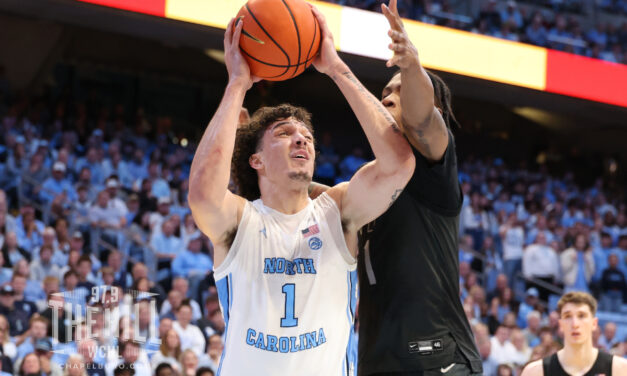 Contributions from Kyan Evans, Zayden High Key in UNC Men’s Basketball’s Win vs. Virginia Tech