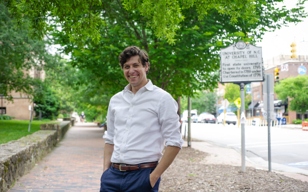 Democratic Party Vice Chair, Chapel Hill Attorney Jonah Garson Campaigns for NC Senate Appointment
