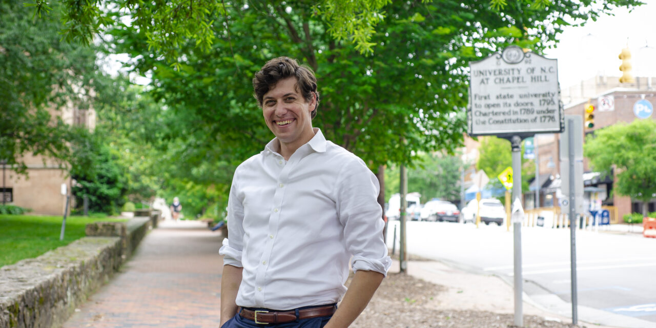 Democratic Party Vice Chair, Chapel Hill Attorney Jonah Garson Campaigns for NC Senate Appointment
