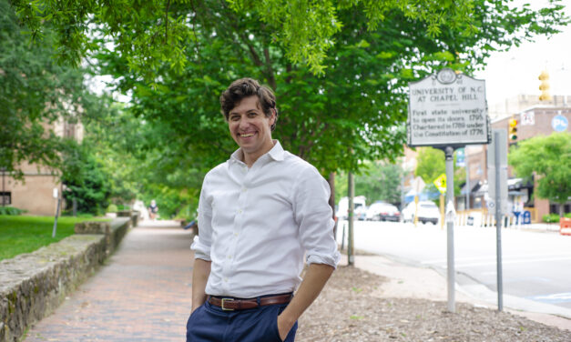Democratic Party Vice Chair, Chapel Hill Attorney Jonah Garson Campaigns for NC Senate Appointment