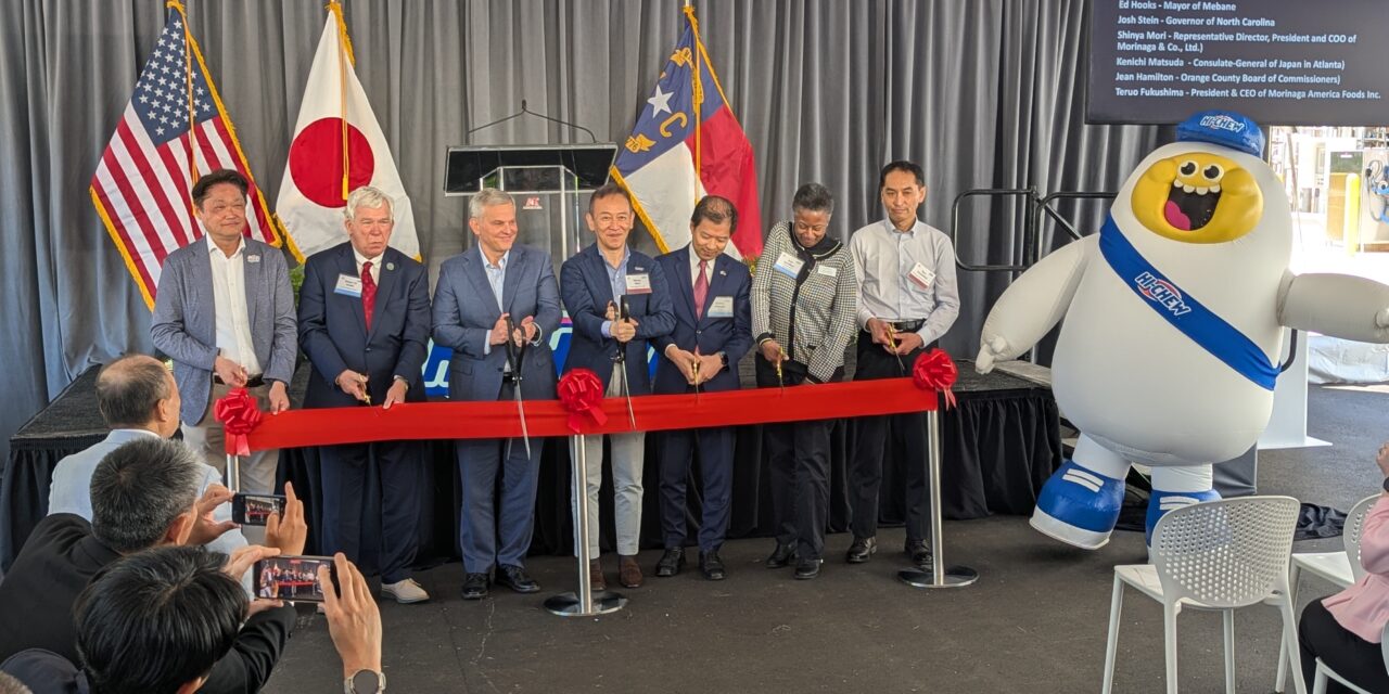 Morinaga Celebrates Completed Mebane Expansion and ‘Sweet Partnership’ With North Carolina, Orange County