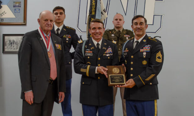 UNC ROTC Earns General Douglas MacArthur Award For The Fifth Time