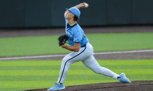 DeCaro Dominates as UNC Baseball Beats Duke in Series Opener