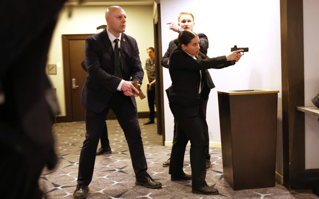 Shots Fired as Gunman Charges Toward Ballroom at White House Correspondents’ Dinner. Trump Unharmed
