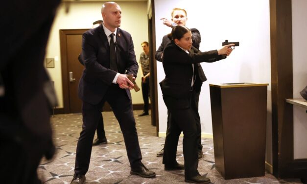 Shots Fired as Gunman Charges Toward Ballroom at White House Correspondents’ Dinner. Trump Unharmed