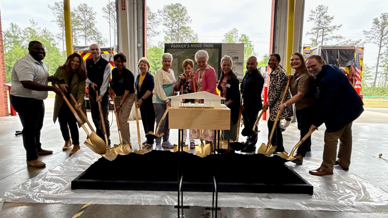 &lsquo;Dad Would Be Proud&rsquo;: Chatham County Breaks Ground On Parker&rsquo;s Ridge Park