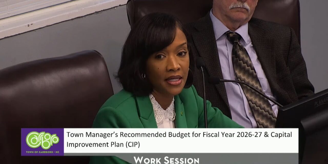 Proposed Budget for Carrboro Focuses on Chantal Recovery, Major Projects While Limiting Cuts