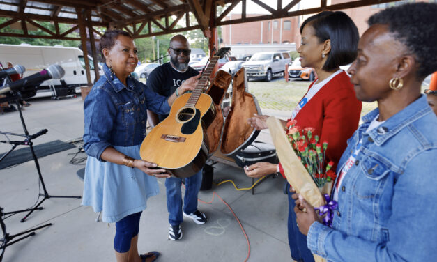 Libba Cotten’s Family Gifts Legendary Musicians’ Guitar to Carrboro, Opens Annual Blues Festival