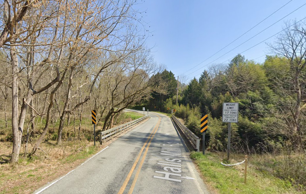 Bridge Replacement to Close Halls Mill Road Near Hillsborough for 6 Months