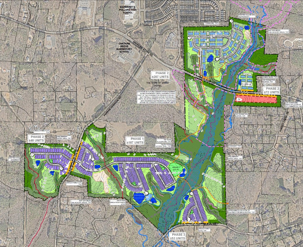 &lsquo;Not in Our Benefit&rsquo;: Chatham Residents Speak Out Against Proposed Fearrington Preserve Community