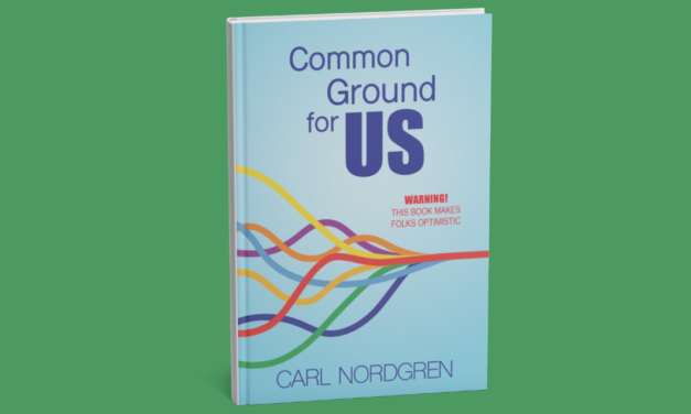 “Common Ground for US” Book Launch and Creativity Workshop with Carl Nordgren