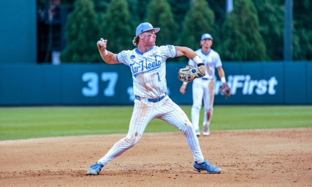 UNC Baseball Defeats East Carolina Again, Advances to Super Regionals