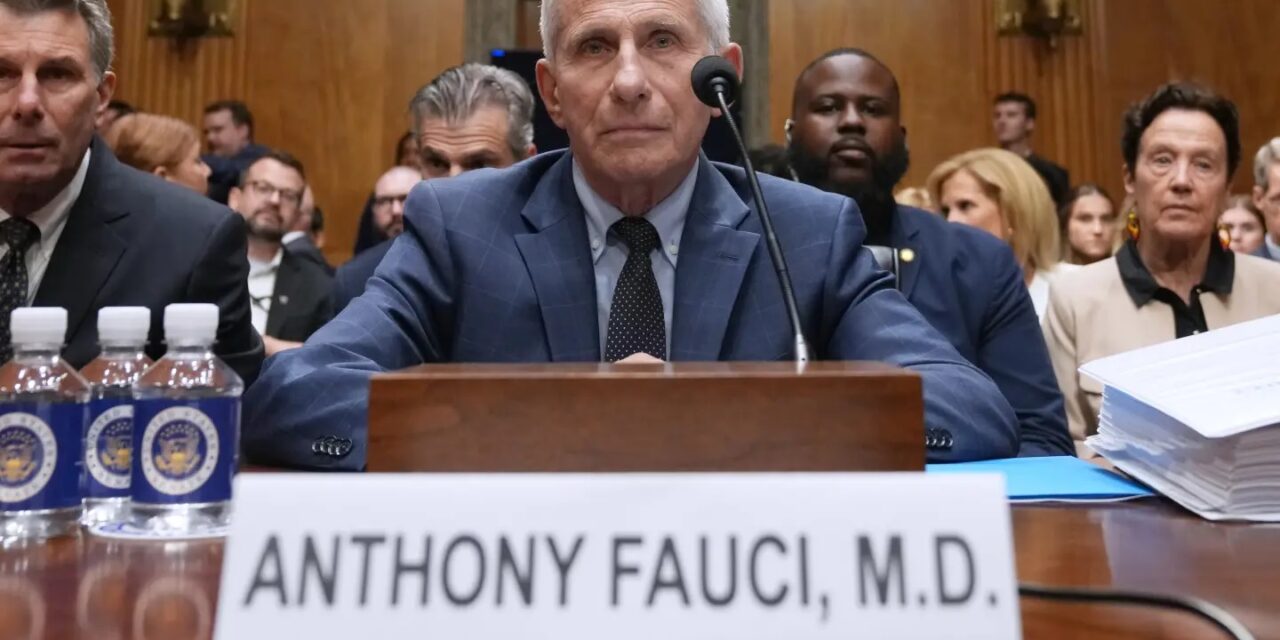 Fauci Invokes Fifth Amendment and Declines to Testify in Republican-Led COVID-19 Senate Hearing