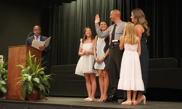 Steve Maynor Sworn In as New Chatham County Sheriff; Will Run for Full Term in November