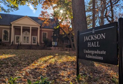 UNC Readies for Demolition of Jackson Hall; Construction Zone Created Around Site