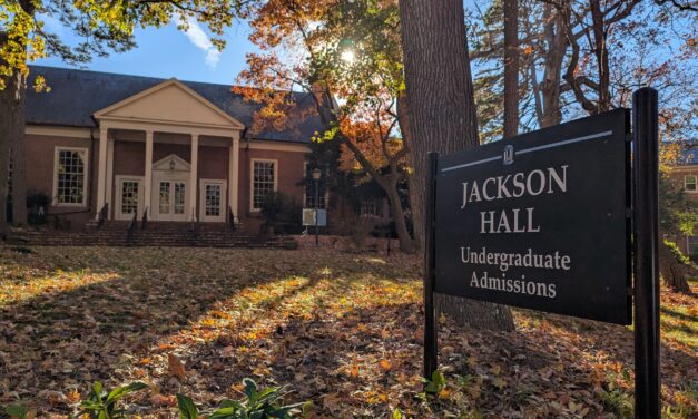 UNC Readies for Demolition of Jackson Hall; Construction Zone Created Around Site