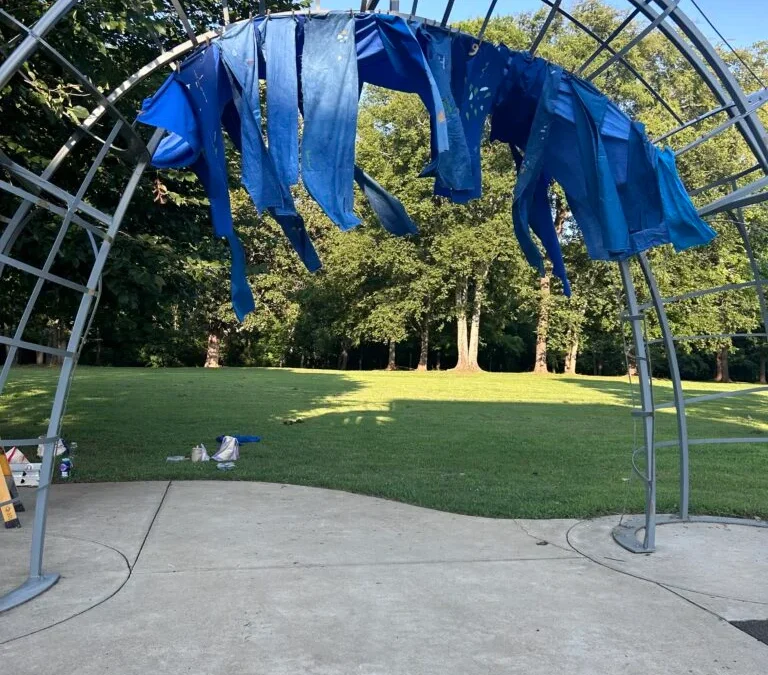 Local Artists Unveil ‘Ripple’ Temporary Art Installation at River Park Arch