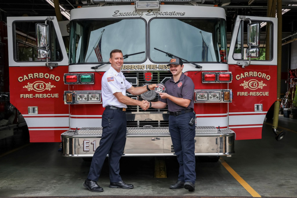 Town of Carrboro Passes Resolution Honoring Deceased Firefighter Bryce Aric Jungbluth