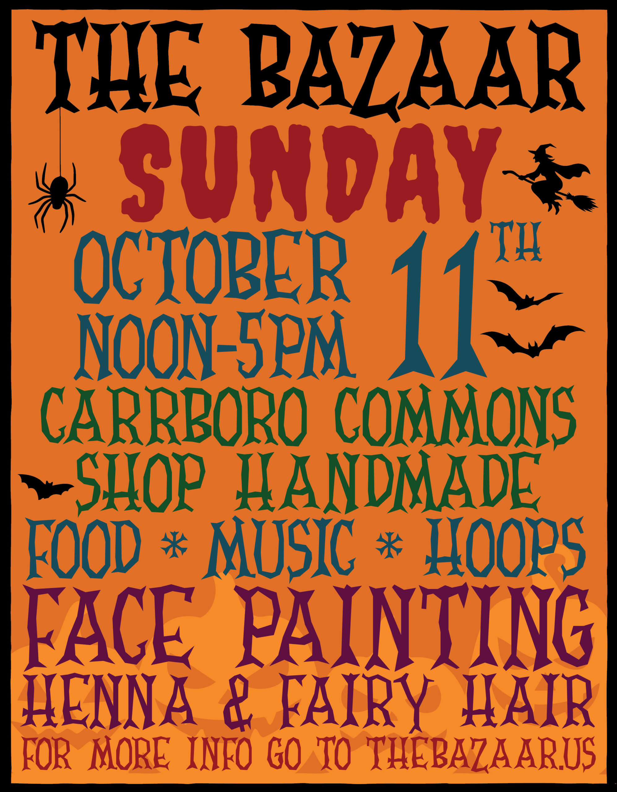 OCT 2026 Bazaar Poster