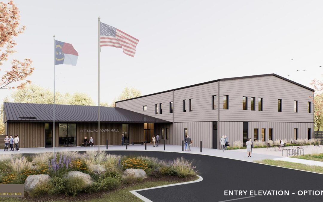 Pittsboro Town Hall Design Draws Criticism for Exterior, Praise for Sustainable Features