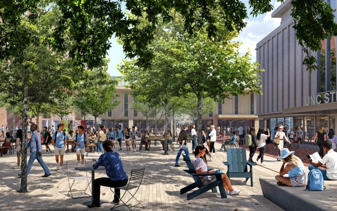 ‘Useful and Dynamic Space’: UNC Reveals Concept Designs for The Pit Renovation