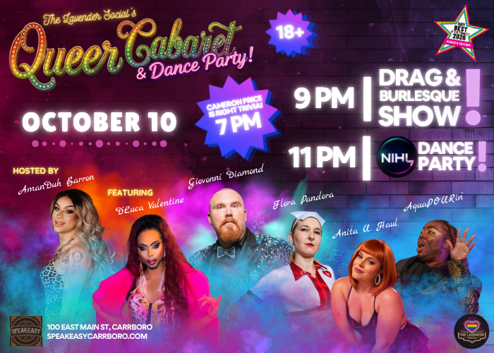 Speakeasy – Queer Cabaret – October 10 (700 x 500 px)