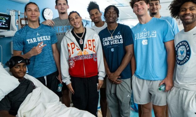 Tar Heel Athletes, Teams Volunteer Around Chapel Hill for Annual Montross Day of Service