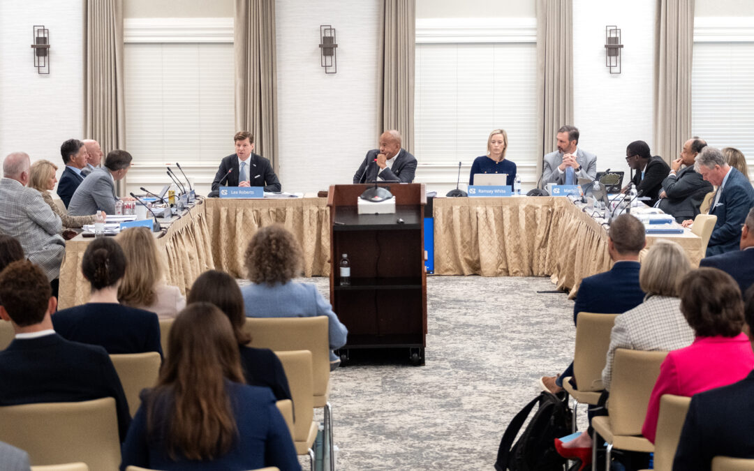 Enrollment Growth, Legislative Relationships and The Alumni Center: Highlights of the UNC Board of Trustees Meetings (September 2026)