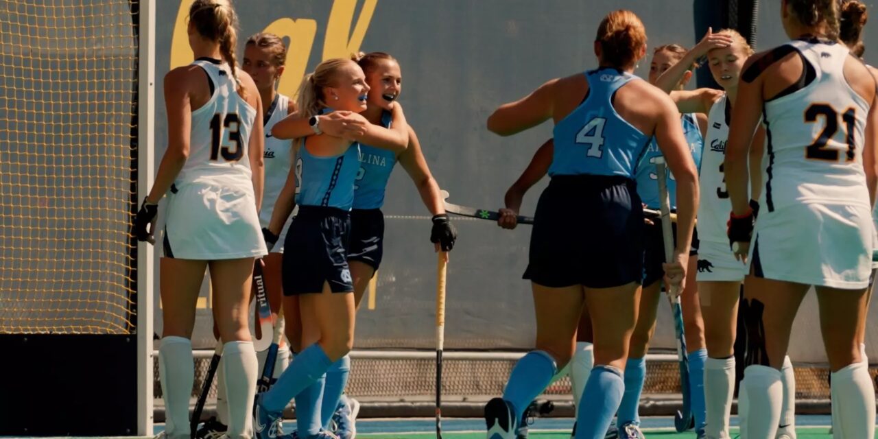 UNC Field Hockey Sweeps West Coast Trip as Fifth-Year Stars Return