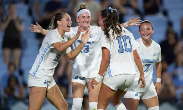 First-Half Flurry Helps UNC Women’s Soccer Dispatch No. 12 Notre Dame