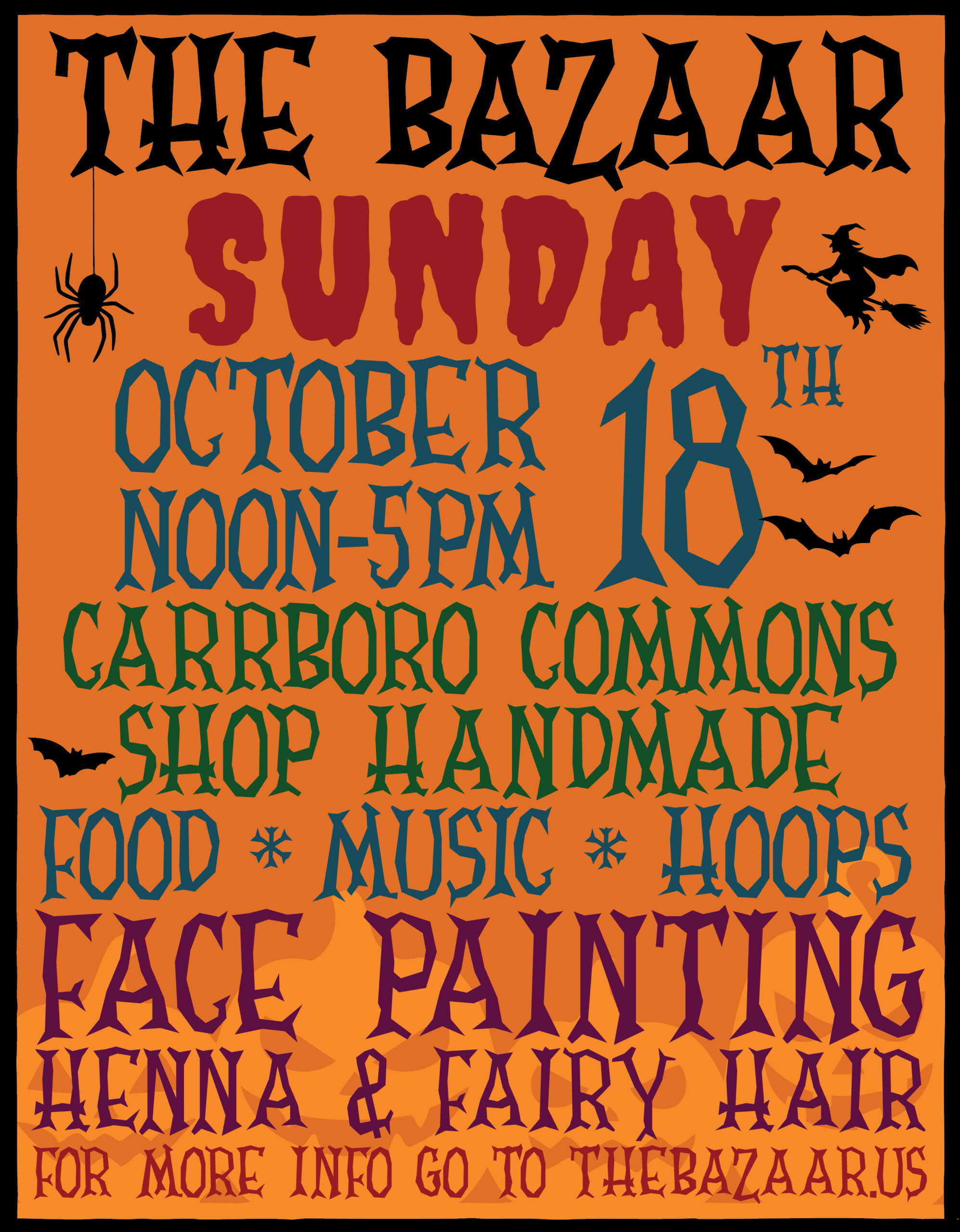OCT 18th 2026 Bazaar Poster-01