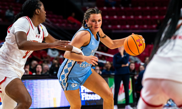 Harpring Scores 29 as UNC Women’s Basketball Loses Exhibition at No. 20 Maryland