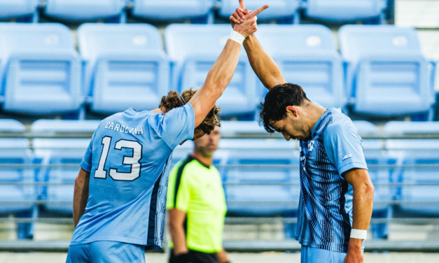 UNC Men’s Soccer Routs William & Mary in Non-Conference Finale